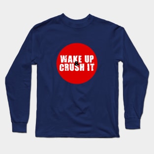 Wakeup & Crush it | Garyvee Long Sleeve T-Shirt